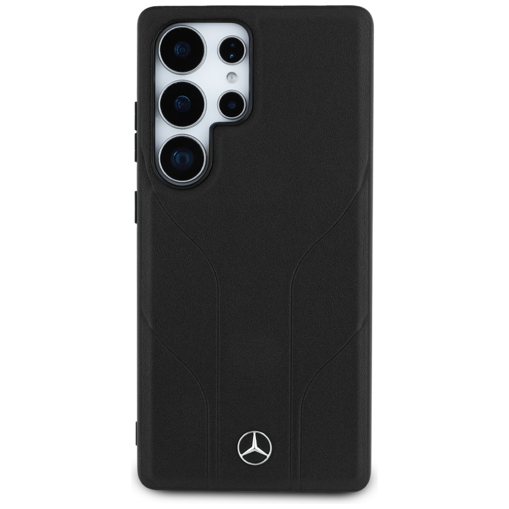 Mercedes odinis MagSafe dėklas Galaxy S25 Ultra – juodas