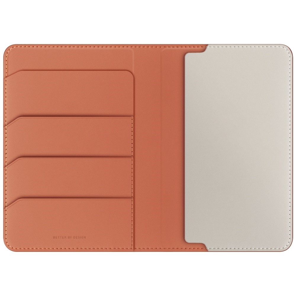 Uniq Belmont RFID paso dėklas – dramblio kaulo