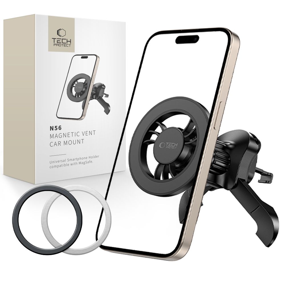 Automobilinis laikiklis Tech-Protect N56, juodas
