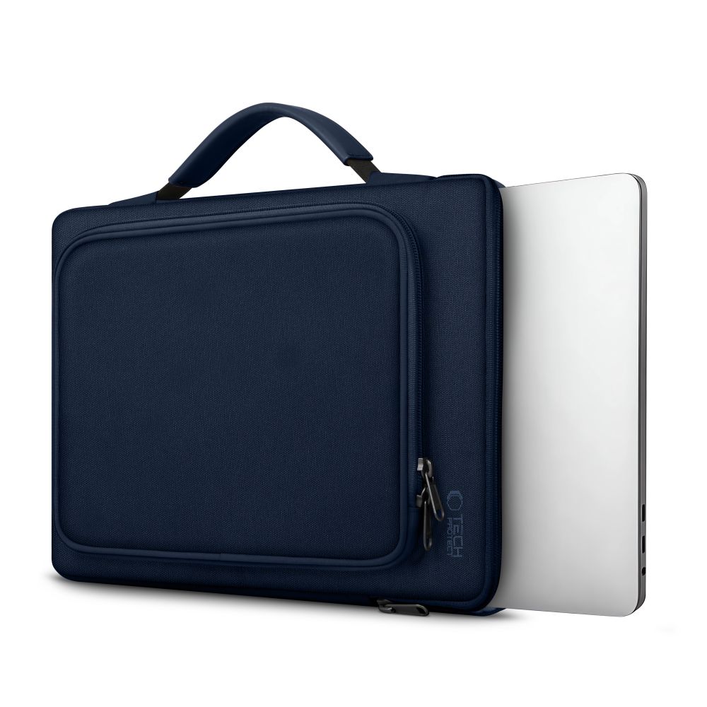 Krepšys nešiojamajam kompiuteriui Tech-Protect Basic Bag 13-14", tamsiai mėlynas