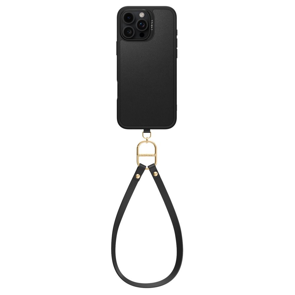 Dėklas Spigen Cyrill Kajuk Classic Charm Mag MagSafe iPhone 16 Pro Max, juodas