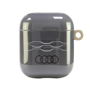Audi IML Geometric Pattern dėklas AirPods 1/2 – pilkas