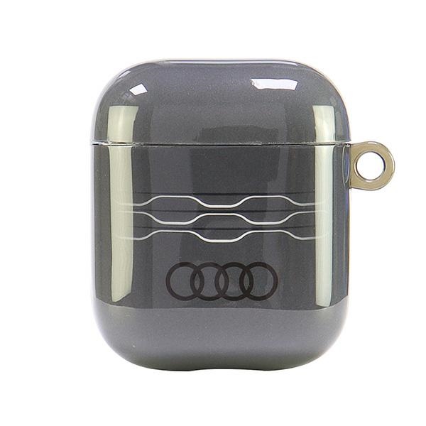 Audi IML Geometric Pattern dėklas AirPods 1/2 – pilkas