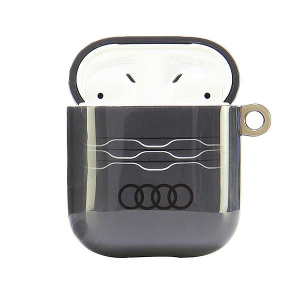 Audi IML Geometric Pattern dėklas AirPods 1/2 – pilkas