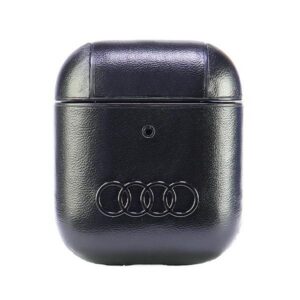 Audi odinis AirPods 1/2 dėklas – juodas