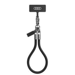 Audi Crossbody Lanyard Universal 28cm x 8mm - juoda