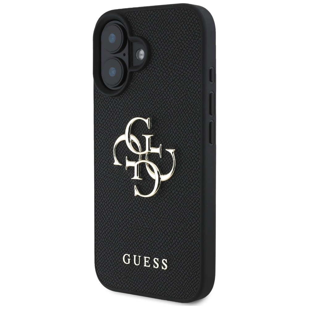 Guess 4G dėklas iPhone 16 6.1 – juodas