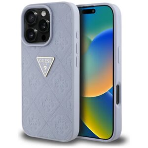 Guess dėklas iPhone 16 Pro – violetinis