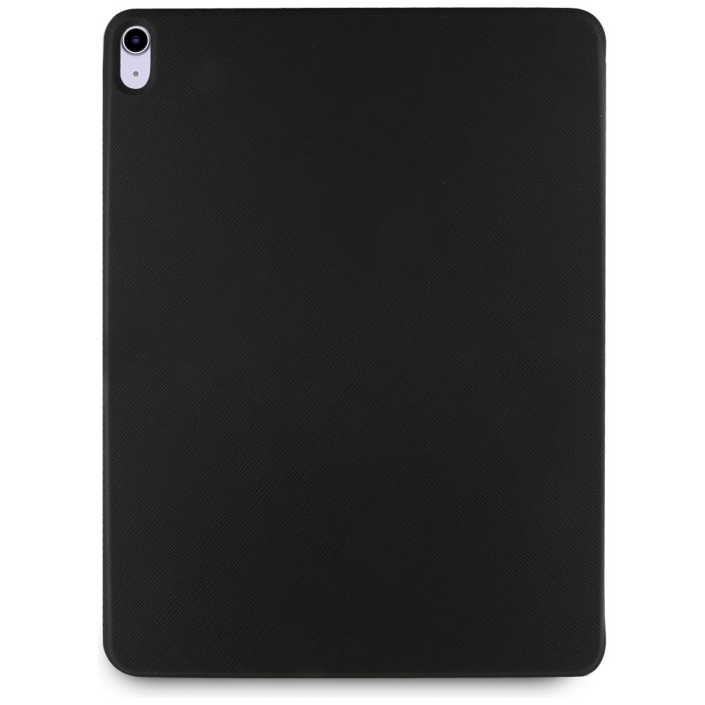 Karl Lagerfeld Saffiano Magnetic Karl & Choupette iPad Air 13" 2024 Knygos viršelio dėklas - juodas