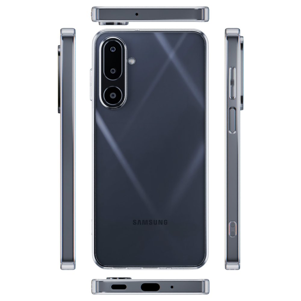 3mk Clear Case skirtas Samsung Galaxy M16 5G – skaidrus