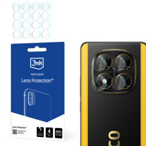Hibridinis stiklas kameros objektyvui 3mk Lens Protection, skirtas Xiaomi Poco X7