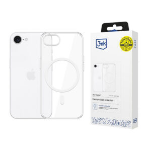 3mk clear magcase skirtas apple iPhone 16E - transparent