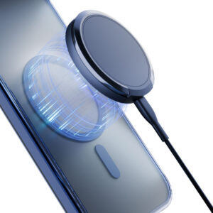 3mk Frosty MagCase, skirtas Apple iPhone 16E – mėlynas