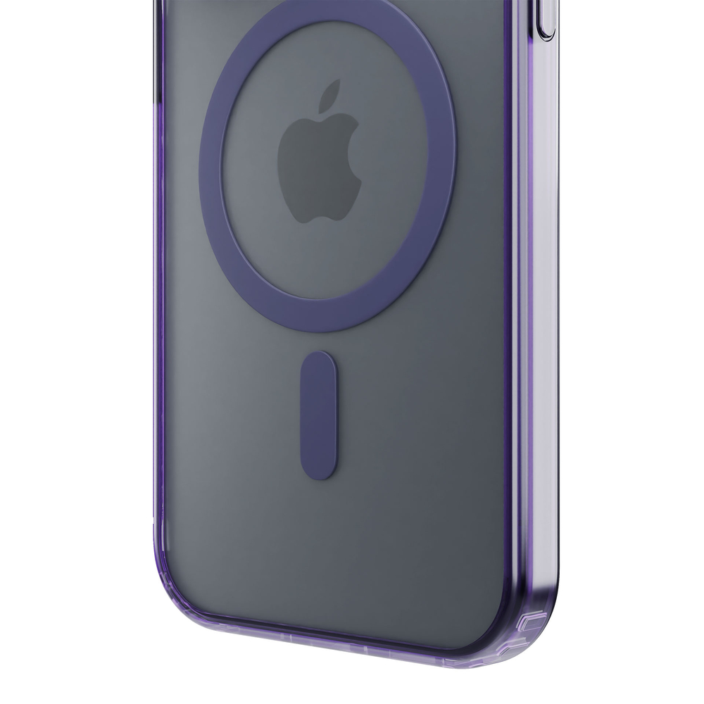 3mk Frosty MagCase, skirtas Apple iPhone 16E – violetinė