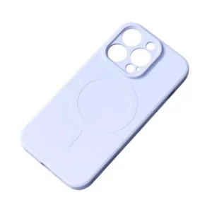Silikoninis MagSafe dėklas Galaxy S25 Edge – šviesiai mėlynas
