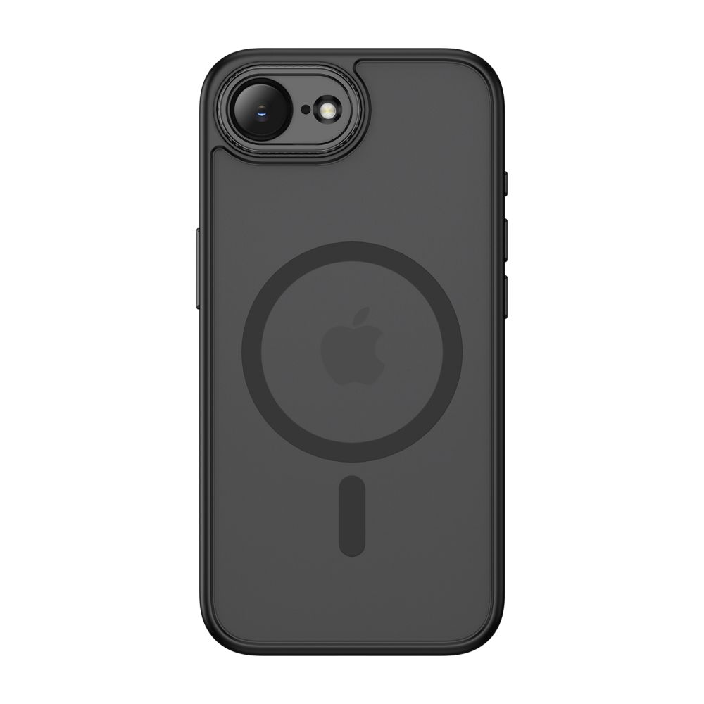Dėklas Tech-Protect MagCam MagSafe iPhone 16e / 17e, matinis juodas