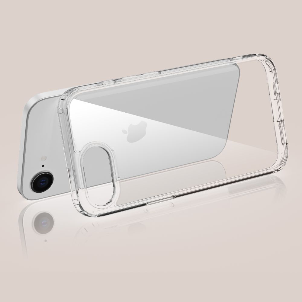 Dėklas Tech-Protect FlexAir Hybrid iPhone 16E / 17E, skaidrus