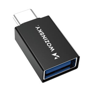 Wozinsky W10GY1S USB-C – USB-A 3.2 10Gb/s adapteris – juodas