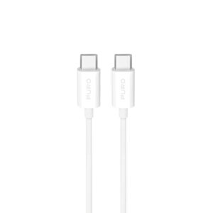 Puro TPE 25W USB-C - USB-C 3m laidas - baltas