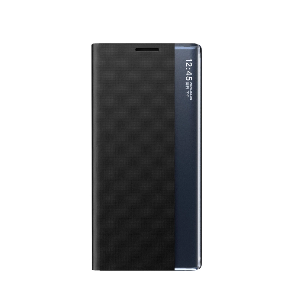 New Sleep Case dėklas Samsung Galaxy S25 Edge – juodas