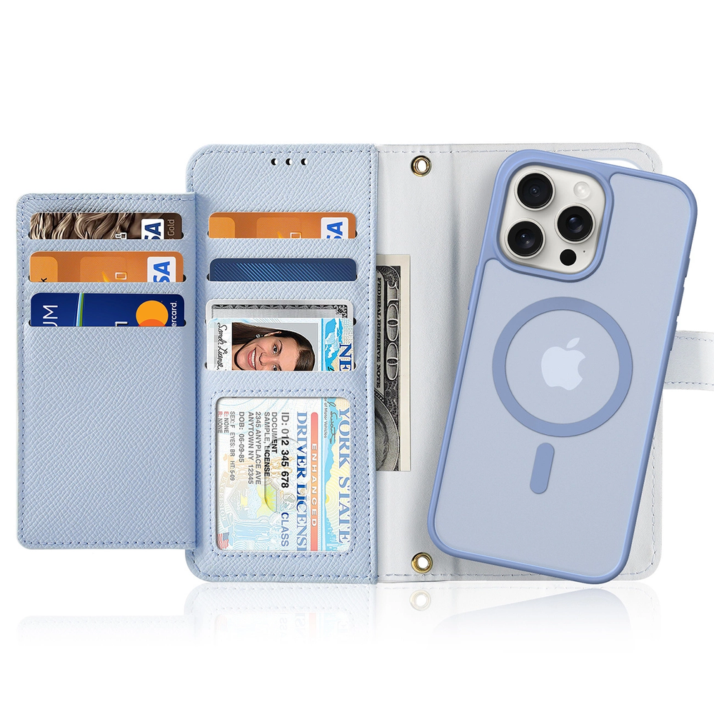 Dux Ducis Lawa odinis dėklas iPhone 15 Pro Max – mėlynas