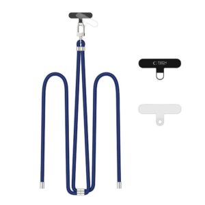 Dirželis Tech-Protect C7S Rope Crossbody, tamsiai mėlynas / sidabrinis