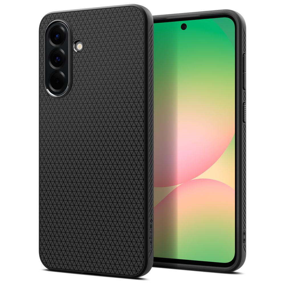 Dėklas Spigen Liquid Air Galaxy A56 5G, matinis juodas