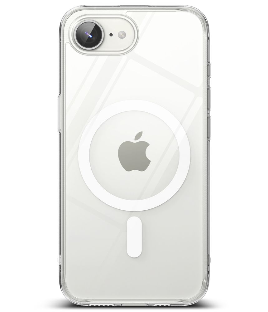 Dėklas Ringke Fusion Magnetic MagSafe iPhone 16e / 17e, skaidrus