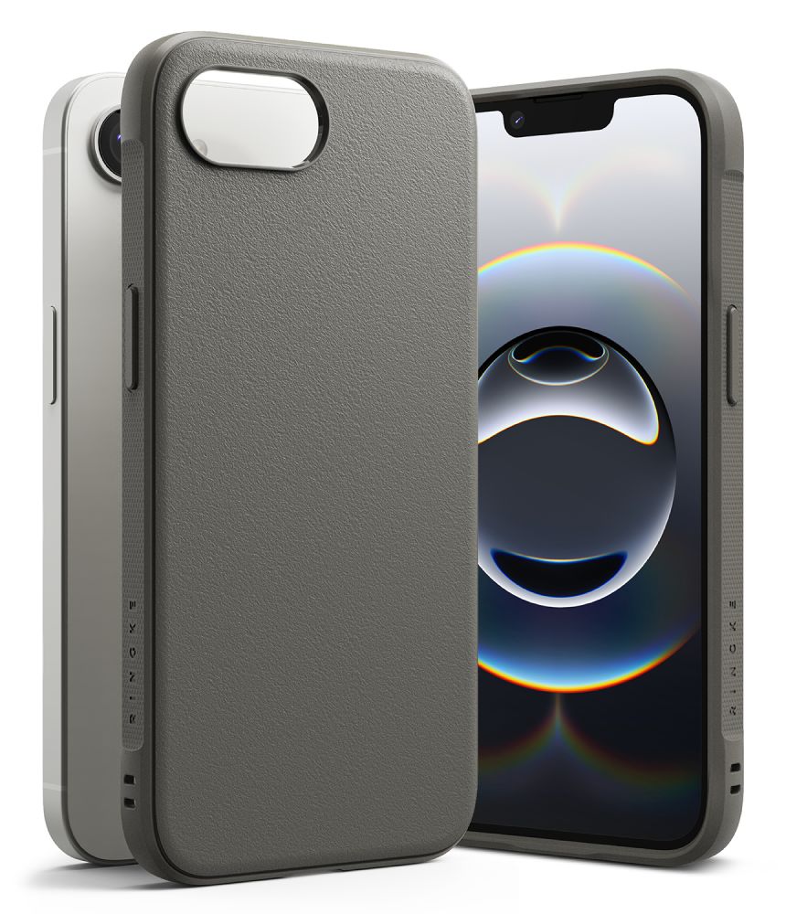 Dėklas Ringke Onyx iPhone 16e / 17e, pilkas