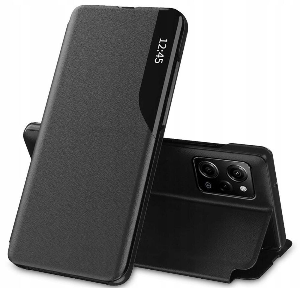 Dėklas Tech-Protect Smart View Xiaomi Redmi 12, juodas