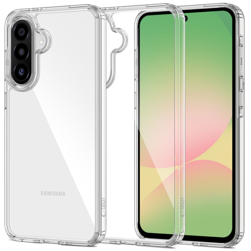 Dėklas Tech-Protect Flexair Hybrid Galaxy A36 5G, skaidrus