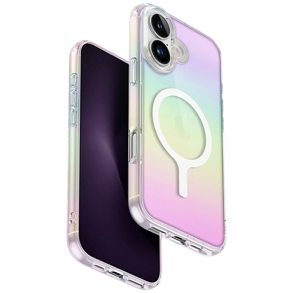 Uniq Iridescia MagClick įkraunantis dėklas iPhone 16 Plus
