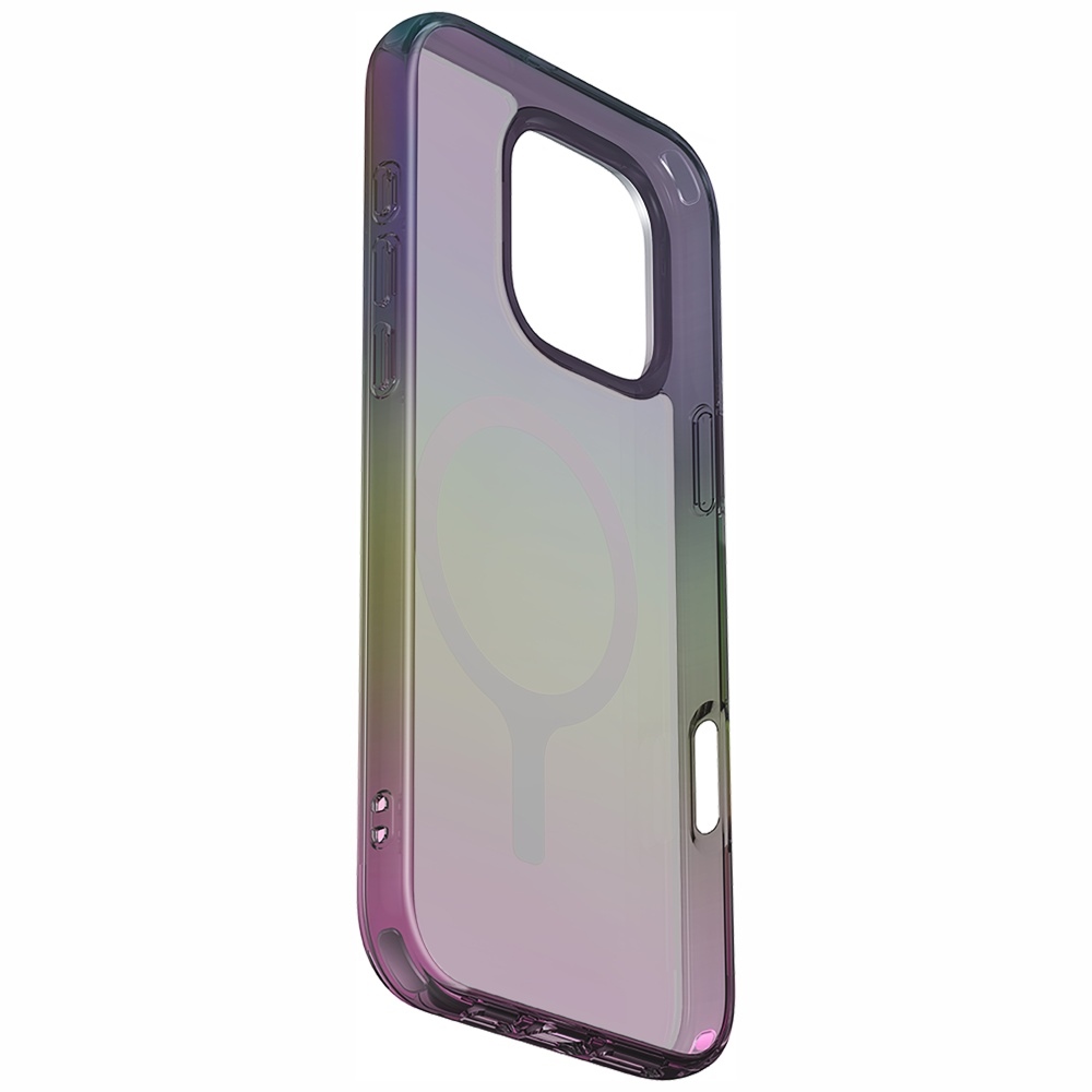 Uniq Iridescia MagClick dėklas iPhone 16 Pro – juodas