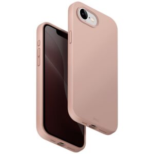 Uniq Lino MagClick dėklas iPhone 16e – rožinis