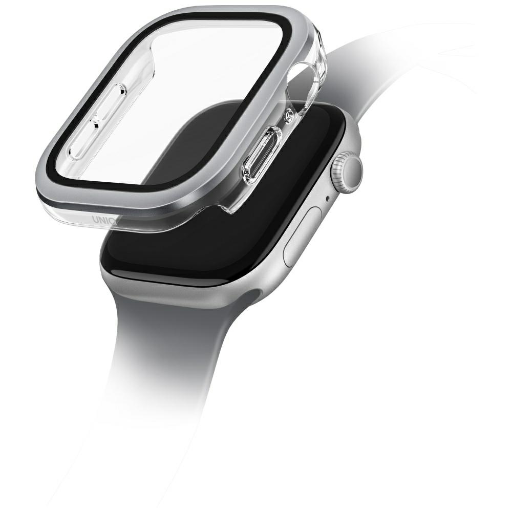 Uniq Voute dėklas Apple Watch 10/11 46 mm – sidabrinis