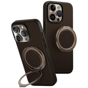 Uniq Keva Air MagClick dėklas iPhone 16 Pro – rudas