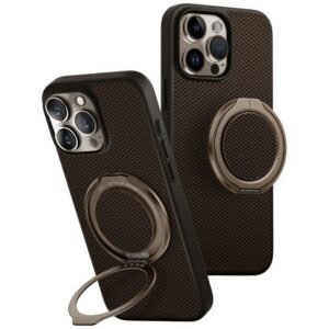 Uniq Keva Air MagClick dėklas iPhone 16 Pro Max – rudas
