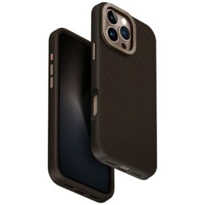 Uniq Keva Max MagClick dėklas iPhone 16 Pro Max – rudas