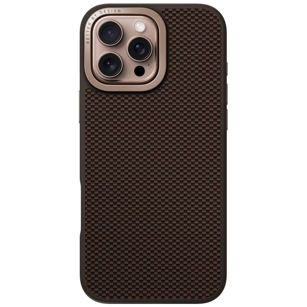 Uniq Keva Max MagClick dėklas iPhone 16 Pro Max – rudas