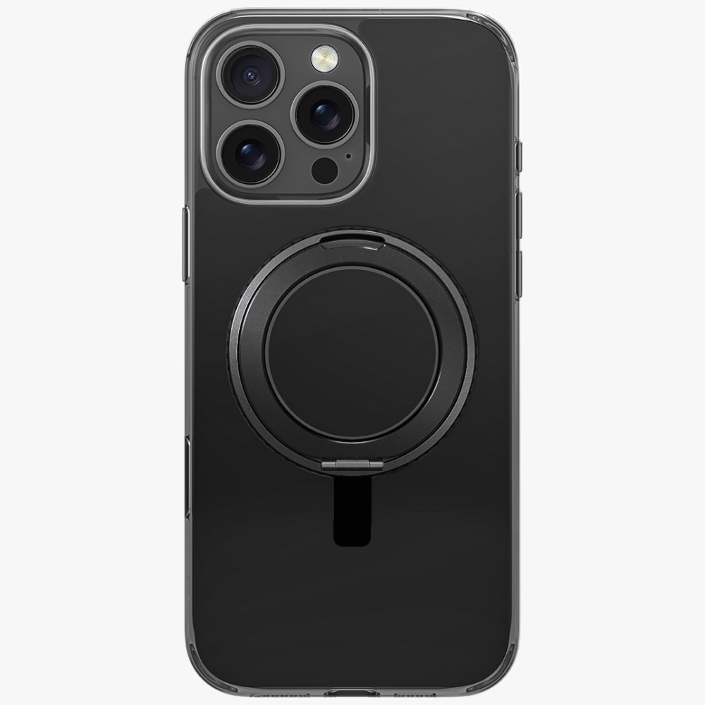 Uniq Swivix 360 dėklas iPhone 16 Pro – juodas