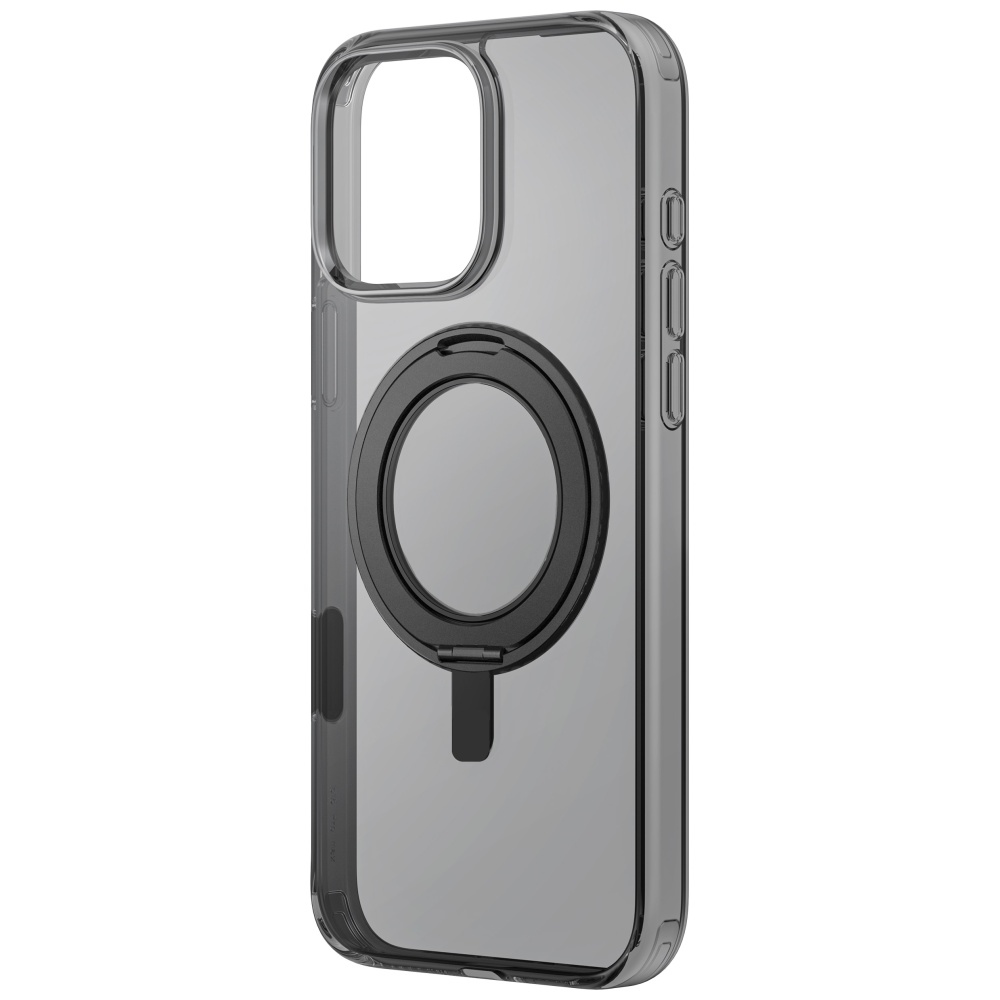 Uniq Swivix 360 dėklas iPhone 16 Pro – juodas