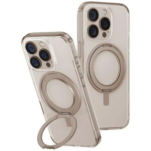 Uniq Swivix 360 dėklas iPhone 16 Pro – auksinis