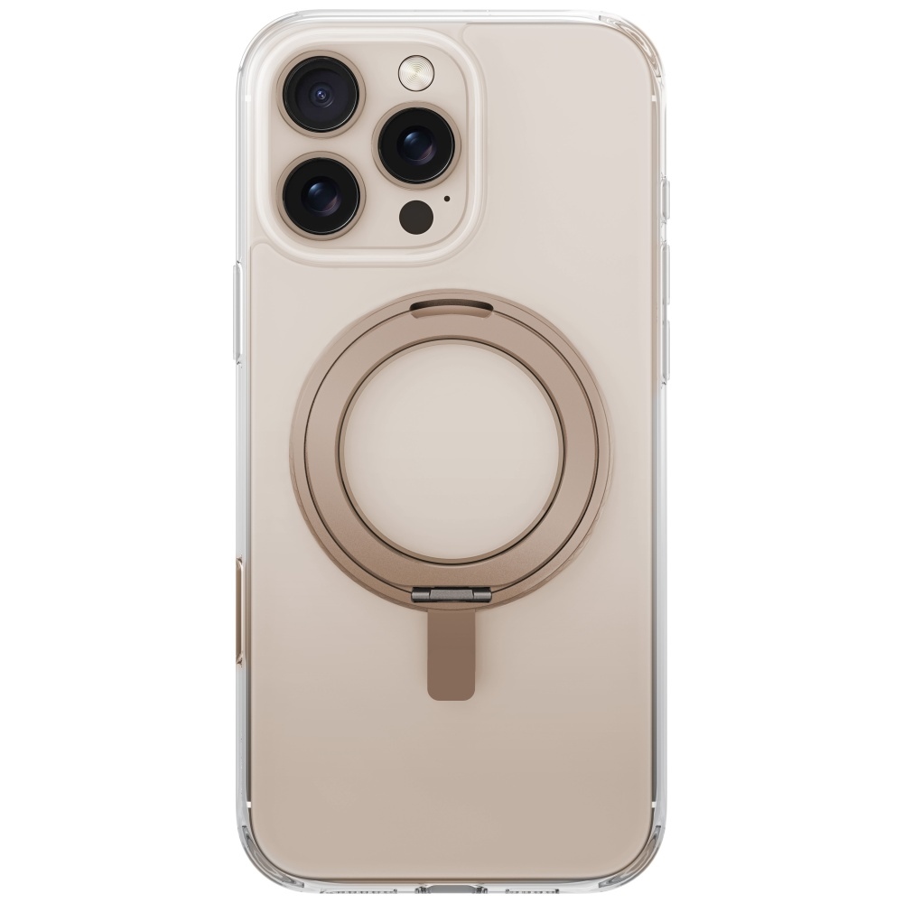 Uniq Swivix 360 dėklas iPhone 16 Pro – auksinis