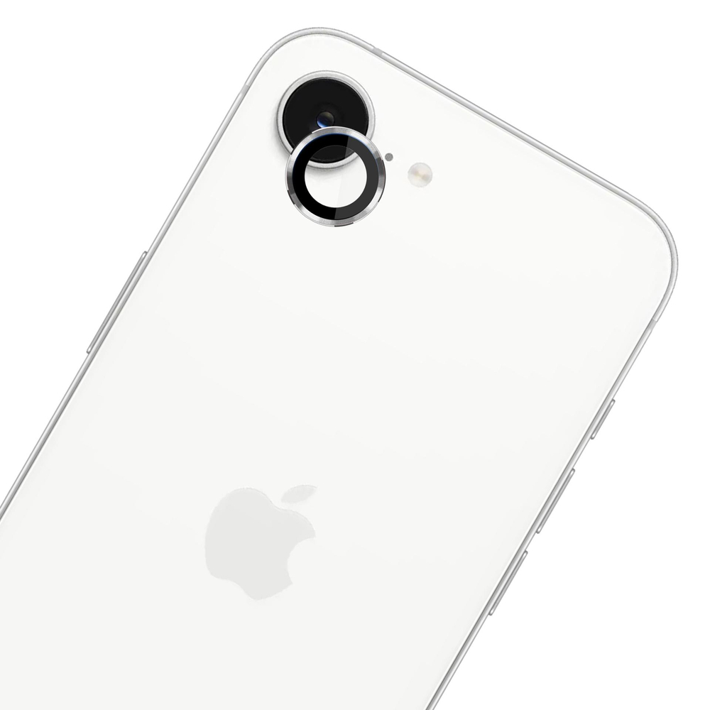 Grūdintas stiklas fotoaparato objektyvui 3mk Lens Protection Pro Silver, skirtas Apple iPhone 16e