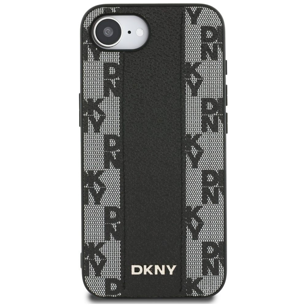 DKNY MagSafe dėklas iPhone 16e – juodas