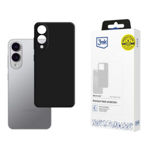 3mk silikoninis dėklas, skirtas Samsung Galaxy S25 Edge – juodas