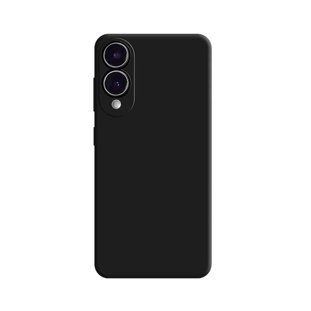 3mk silikoninis dėklas, skirtas Samsung Galaxy S25 Edge – juodas
