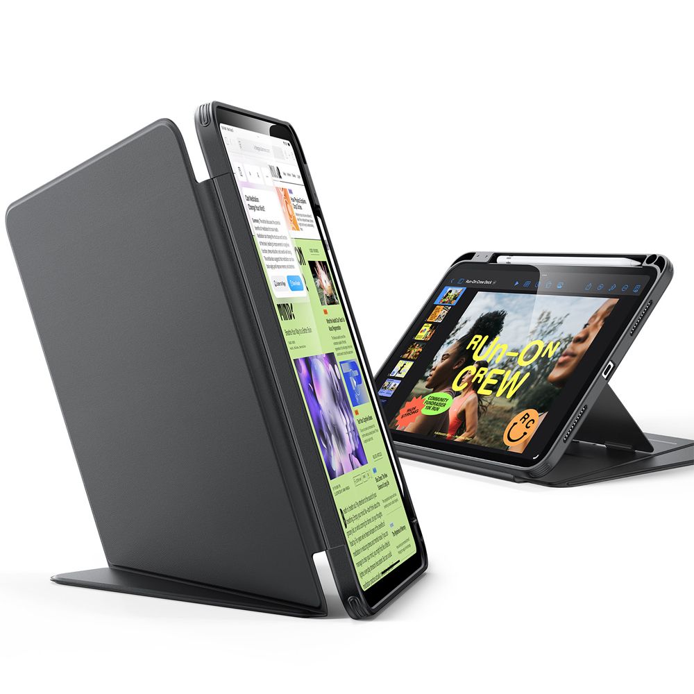 Dėklas ESR Flip Hybrid iPad 10.9" (2022) / iPad 11" (2025-2026), juodas