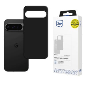 3mk matinis dėklas, skirtas „Google Pixel 10 Pro XL“ – matinis juodas