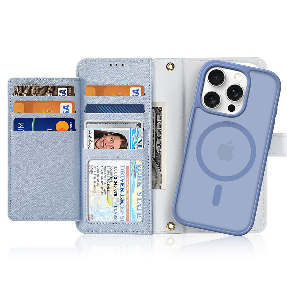 Dux Ducis Lawa odinis dėklas iPhone 16 Pro Max – mėlynas